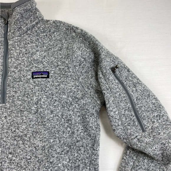 Patagonia Women's Better Sweater
Gray 1/4 Zip Popover‎ Sz S - Picture 5 of 10